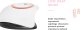 Lampa do paznokci Activeshop Lampa UV LED Glow V1 168W złota 14