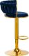 Activeshop 4Rico Hoker barowy QS-B313a aksamit granatowy 2