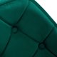 Activeshop 4Rico fotel obrotowy QS-BL14G aksamit zielony 5