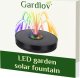 Gardlov Fontanna solarna ogrodowa LED Gardlov 23227 15
