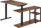 Biurko Ergo Office ER-450 Brązowe 120 cm x 60 cm 5
