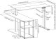 Biurko Ergo Office ER-450 Brązowe 120 cm x 60 cm 8