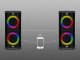 Głośnik Sven Portable speaker SVEN PS-950 black power output 2x80W (RMS) TWS Bluetooth IPx4 FM USB microSD LED-display lithium battery 9