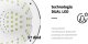 Lampa do paznokci Activeshop Lampa UV LED Glow YC57 RN niebiesko różowa 268W 12