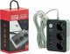 Listwa zasilająca ColorWay CW-CHE36B rozgałęziacz 1,8 m 3 x gniazdo sieciowe Wewnętrzna Czarny, Szary 11