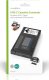 Nedis VCON110BK część zamienna do sprzętu audio-wideo Kompaktowy adapter do kaset wideo 9