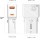 Mobile Origin Travel adapter 25W, EU/US/UK/AU, biały (TAD25-2P-WHT) 8