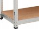 Topeshop REGAŁ MAGAZYNOWY METALOWY G7030 MDF 4