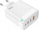 Ładowarka Jellico Ładowarka Sieciowa Szybkie Ładowanie 65W 2xUSB-C USB3.0   Kabel USB-C 6