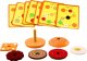 LeanToys Hamburger Drewniany 8 El Karty z przepisami 10 Szt 3