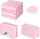 Ecotoys Sofa składana modułowa dla dzieci duża 2 osobowa DIY 10 miękkich poduch - różowa ECOTOYS 9