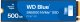 Dysk SSD SanDisk Blue SN5000 500GB M.2 2280 PCI-E x4 Gen4 NVMe (WDS500G4B0E) 1