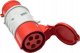 Scame Adapter wt. 16A/5st + gn. 32A/5st 601 6