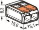 Szybkozłączka WAGO COMPACT 2x4mm² 100-sztuk (221-412) 4