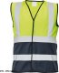 CERVA LYNX DUO - kamizelka odblaskowa KOLOROWA z kontrastowym kolorem u dołu - żółty/czerwony 2XL 5