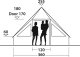 Namiot turystyczny Easy Camp 10 - osobowy Moonlight Cabin Uniwersalny 8