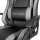 Fotel Varr Zolder czarno-szary 11