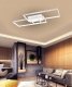 Lampa sufitowa LVT LVT Galaxis Vela 3335 plafon lampa sufitowa z pilotem 90W LED 3000-6500K CCT ściemnialny czarny/biały 20