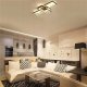 Lampa sufitowa LVT LVT Galaxis Vela 3335 plafon lampa sufitowa z pilotem 90W LED 3000-6500K CCT ściemnialny czarny/biały 31