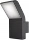 Kinkiet LVT LVT Lagos 7925 kinkiet lampa ścienna ogrodowa IP54 1x12W LED 4000K 840lm z czujnikiem ruchu czarny/biały 14