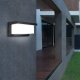 Kinkiet LVT LVT Lagos 7925 kinkiet lampa ścienna ogrodowa IP54 1x12W LED 4000K 840lm z czujnikiem ruchu czarny/biały 23