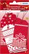 Herma Zawieszka na prezent White Christmas 6 sztuk 2