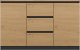 Topeshop Komoda COSTA 1D3S/2D3S BA ANTRACYT ARTISAN 2