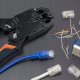 Qoltec Wtyk przelotowy złšcze RJ45 | CAT6 | FTP | Pass Through | Pozłacane styki 3