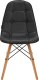 Activeshop 4Rico Krzesło skandynawskie QS-185 eco skóra czarne 3