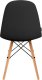 Activeshop 4Rico Krzesło skandynawskie QS-185 eco skóra czarne 4