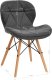 Activeshop 4Rico Krzesło skandynawskie QS-186 aksamit szare 9