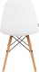 Activeshop 4Rico Krzesło skandynawskie QS-185 eco skóra białe 4