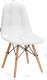 Activeshop 4Rico Krzesło skandynawskie QS-185 eco skóra białe 8