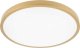 Lampa sufitowa GTV Atol LD-ATOL32W-NW-40 plafon sufitowy 1x32W 2560lm 4000K IP54 złota 1