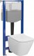 Zestaw podtynkowy Cersanit S701-796 / CERSANIT / AQUA 50 / C16 ZESTAW STELAŻ PODT WC MECH QF+ MZ CITY SQUARE CO DUR WOLNOOPADAJĄCA ŁW / 1