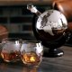 Malatec Zestaw do whisky w kształcie globusa 4