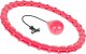Rebel Smart Hula Hop odchudzające koło z wypustkami i obciążeniem 50cm, różowe, REBEL ACTIVE 1