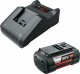 Bosch starter set 36V (GBA 36V 4.0Ah + AL 36V-20), charger (black, 36V POWER FOR ALL, battery + charger) 1
