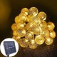 Saska Garden LAMPA SOLARNA OGRODOWA GIRLANDA ŁAŃCUCH SOLARNY 6M 40LED 3