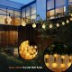 Saska Garden LAMPA SOLARNA OGRODOWA GIRLANDA ŁAŃCUCH SOLARNY 6M 40LED 4