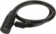XQMax ZAPIĘCIE ROWEROWE XQMAX SPIRALNE NA KLUCZ 0,8x65CM CZARNE 4