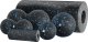 Rebel Active Zestaw wałek do masażu, mini roller, 2 piłki, 2 duoball-e, 6 elementów, kolor czarno-niebieski, materiał EPP, Active 1