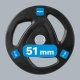 Rebel Obciążenie żeliwne gumowane 20kg, otwór olimpijski 51mm,  REBEL ACTIVE 7