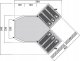 Namiot turystyczny Easy Camp Easy Camp tunnel tent Alicante 600 Twin Light Grey (light grey/blue, model 2024) 2