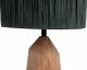 Bigbuy Home Lampa stołowa TRAPEZE z drewnianą podstawą, Ø 25 cm 2