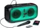 Głośnik BigBen Big Ben Głośnik Bluetooth Mikrofon Party Cube Podświetlenie LED 200W 8