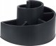 Vilde Kwietnik ogrodowy plastikowy czarny spiralny 53x43,5x32,5 cm 2