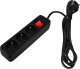 Neo Przedłużacz listwowy 1.5m, 3x1.5mm2, 3G, czarny, ON/OFF (90-182) 3