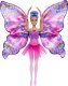 Lalka Barbie Mattel Motylkowa baletnica 2w1 z rozkładanymi skrzydełkami (HXJ10) 5