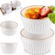 Excellent Houseware Kokilki do zapiekania, porcelanowe, 2 sztuki, 200 ml, Ø 10 cm 8